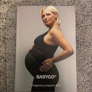 BABYGO Pregnancy Support Belt New w/ Exercise Guide & Pamphlet